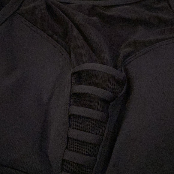 Bleu Rod Beattie Tankini Top Navy High Neck Size 8 - Picture 5 of 6